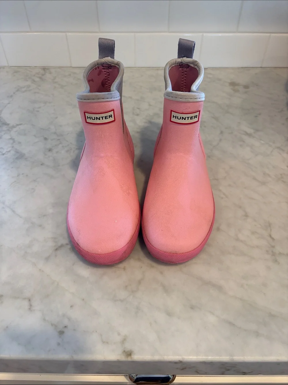 Hunter Kids Finley Pull On Waterproof Rain Boots